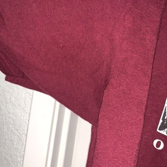 American Gangster 2XL Maroon Graphic T-Shirt 100% Cotton - Picture 4 of 7